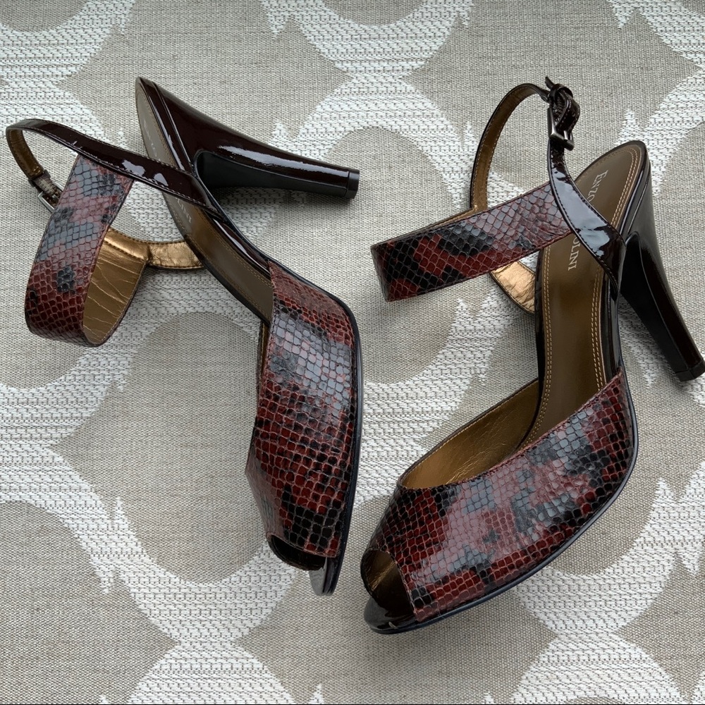 Enzo Angiolina Peep-toe sandal